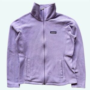 Patagonia Full Zip Fleece Micro D Jacket Lavender Small